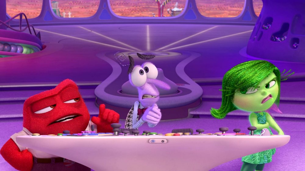 Anger, Fear, and Disgust in "Inside Out"