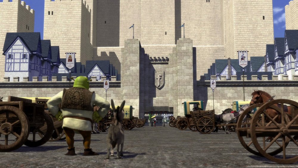 Shrek and Donkey in "Shrek"