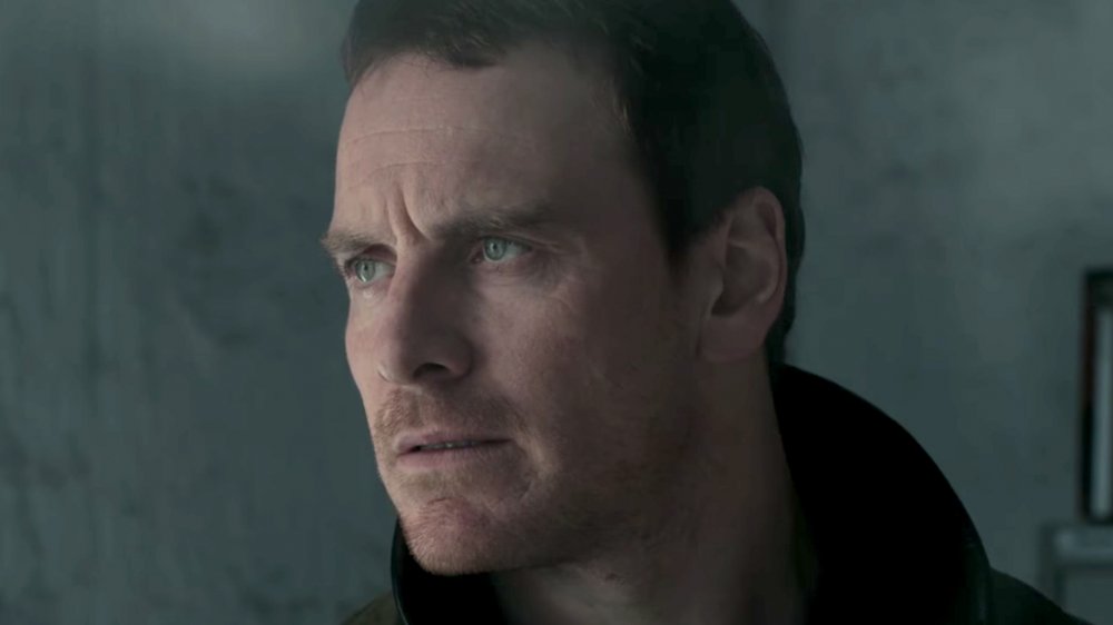 Michael Fassbender as Detective Harry Hole in The Snowman