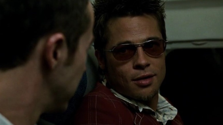 tyler durden smirking