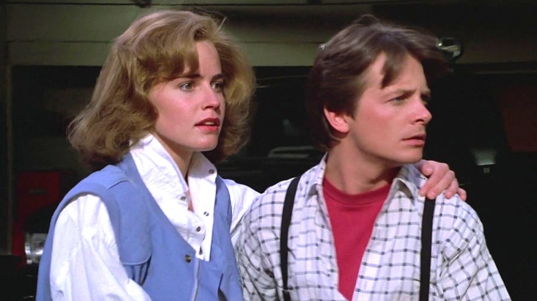 Jennifer and Marty McFly