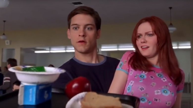 Tobey Maguire and Kirsten Dunst in Spider-Man