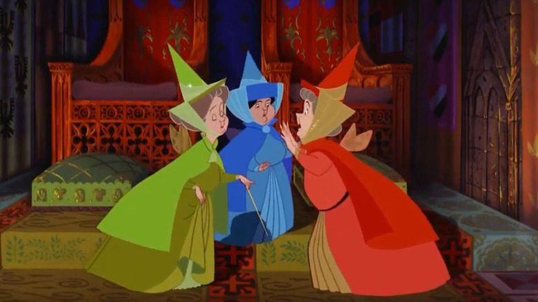 The fairies making a plan