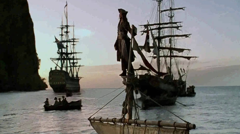 Jack Sparrow reaches port