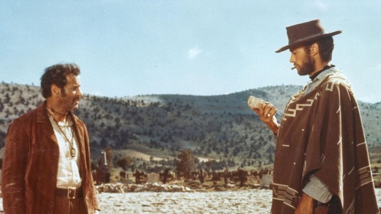 Eli Wallach and Clint Eastwood