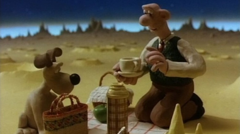 Wallace Gromit moon picnic