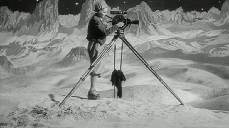 Gerda Maurus filmming