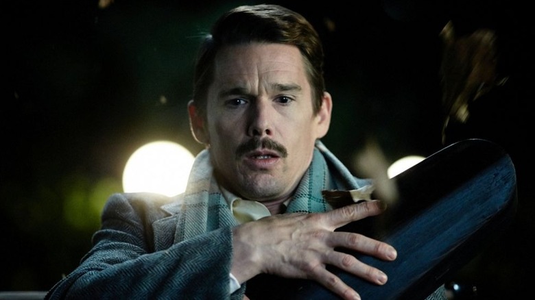 Ethan Hawke as time agent Doe