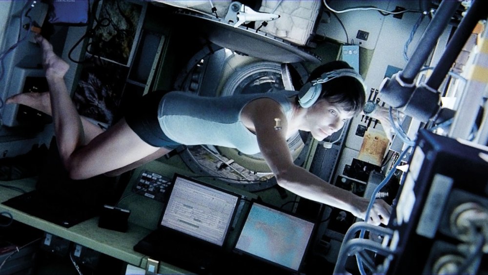 Sandra Bullock in Gravity, Alfonso Cuaron