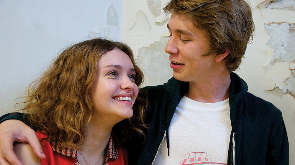 Alfonso Gomez-Rejon, Olivia Cooke and Thomas Mann in Me and Earl and the Dying Girl