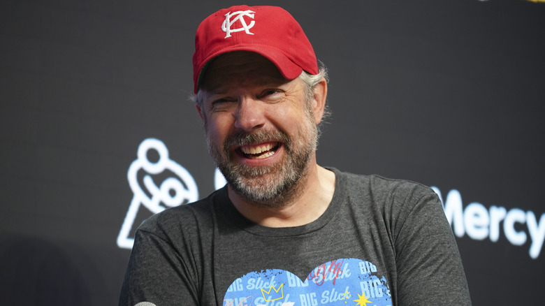 Jason Sudeikis at press conference