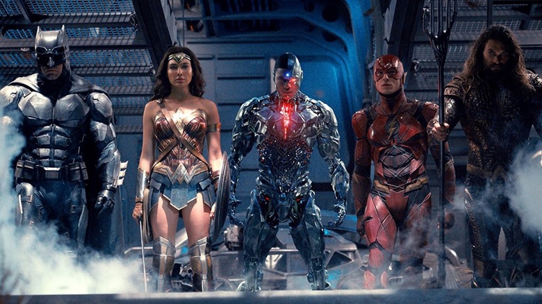 The Justice League arrives