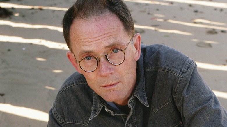 William Gibson wearing glasses