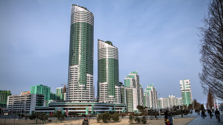 Buildings in Pyongyang