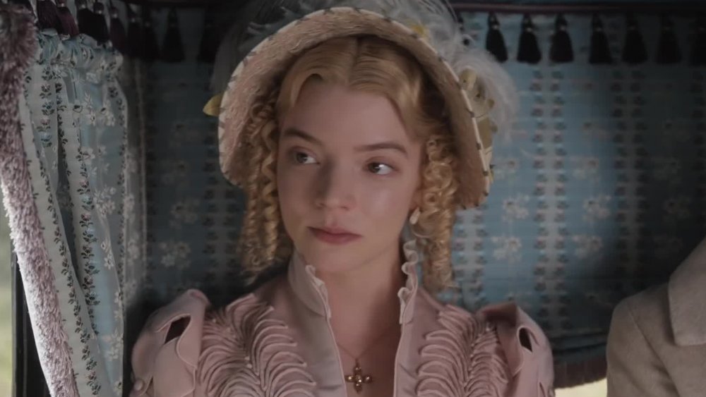 Anya Taylor-Joy as Emma Woodhouse in Emma.