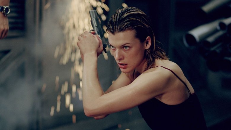 Milla Jovovich in Resident Evil