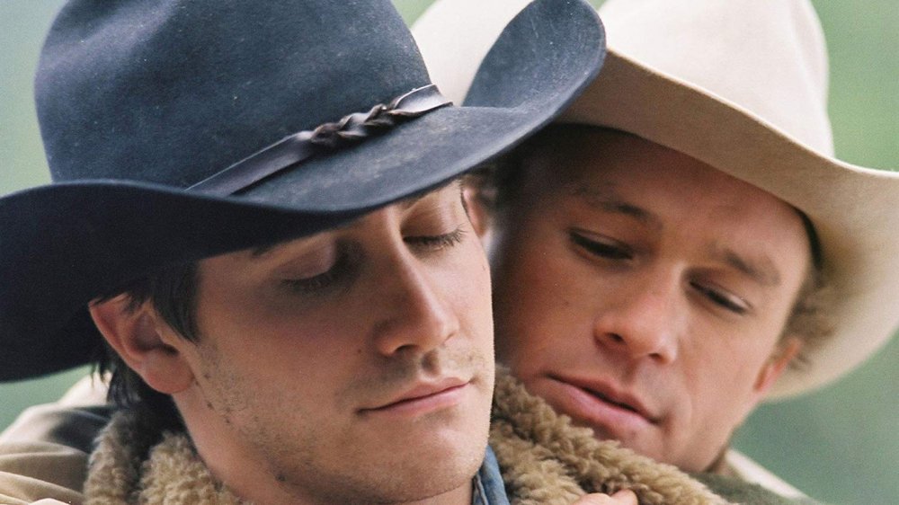 Heath Ledger and Jake Gyllenhaal in Brokeback Mountain (2005)