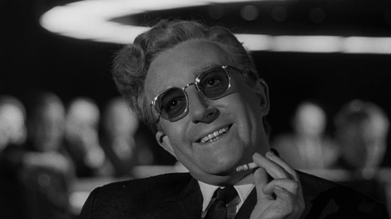 Dr. Strangelove smiling