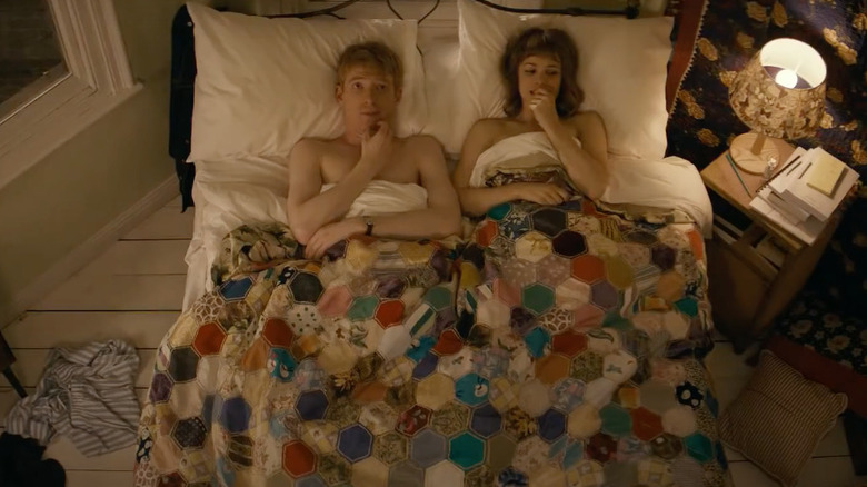 Domhnall Gleeson sleeps with Rachel McAdams.