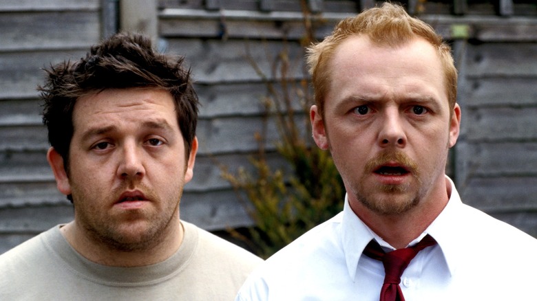 Shaun of the Dead Simon Pegg Nick Frost Time at the Bar