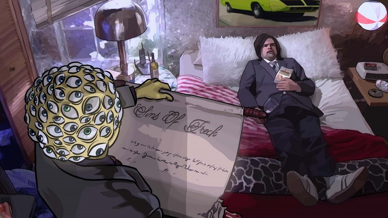 A Scanner Darkly hallucination