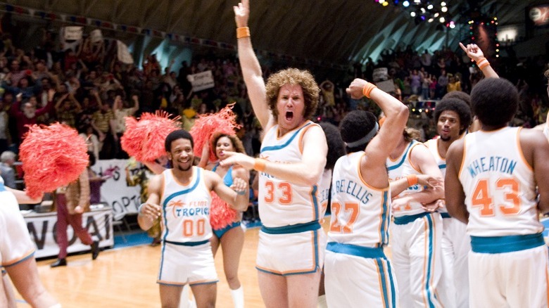 Will Ferrell celebrates