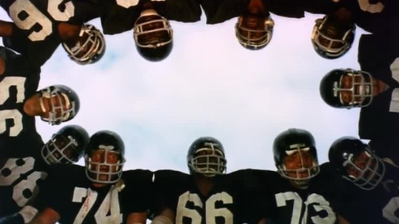 Longest Yard huddle