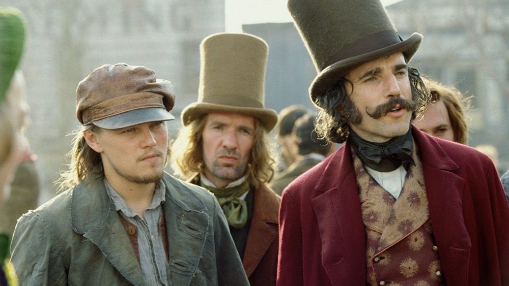 Leonardo DiCaprio and Daniel Day-Lewis in Gangs of New York