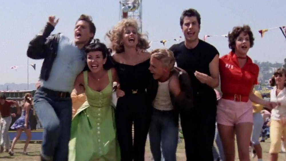 Olivia Newton-John and John Travolta in Grease