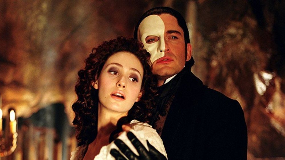 Gerard Butler and Emmy Rossum in The Phantom of the Opera