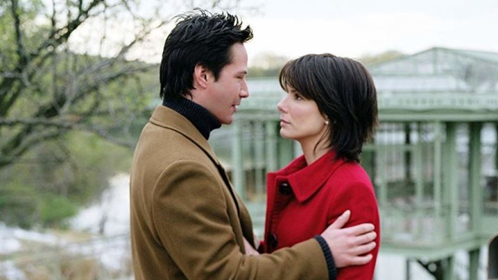 Keanu Reeves and Sandra Bullock