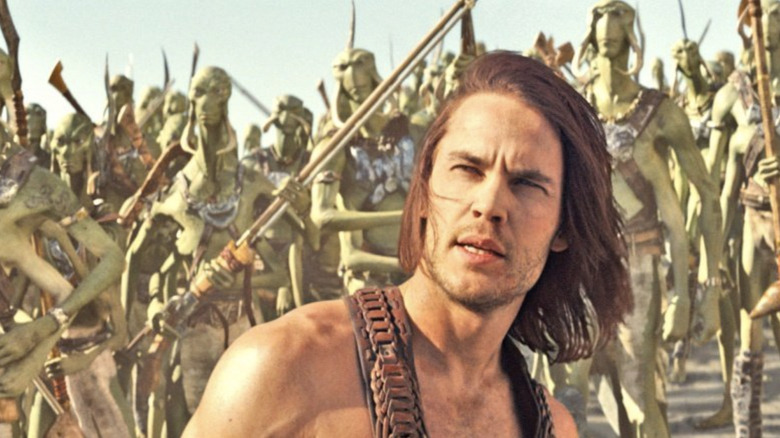 John Carter fights on Mars