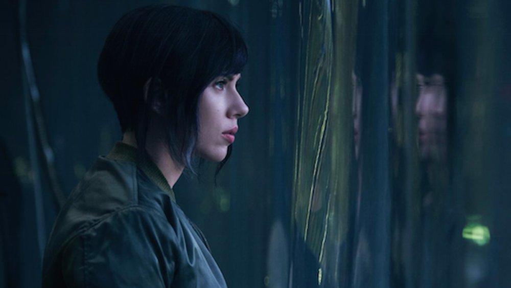 Scarlett Johansson in Ghost in the Shell