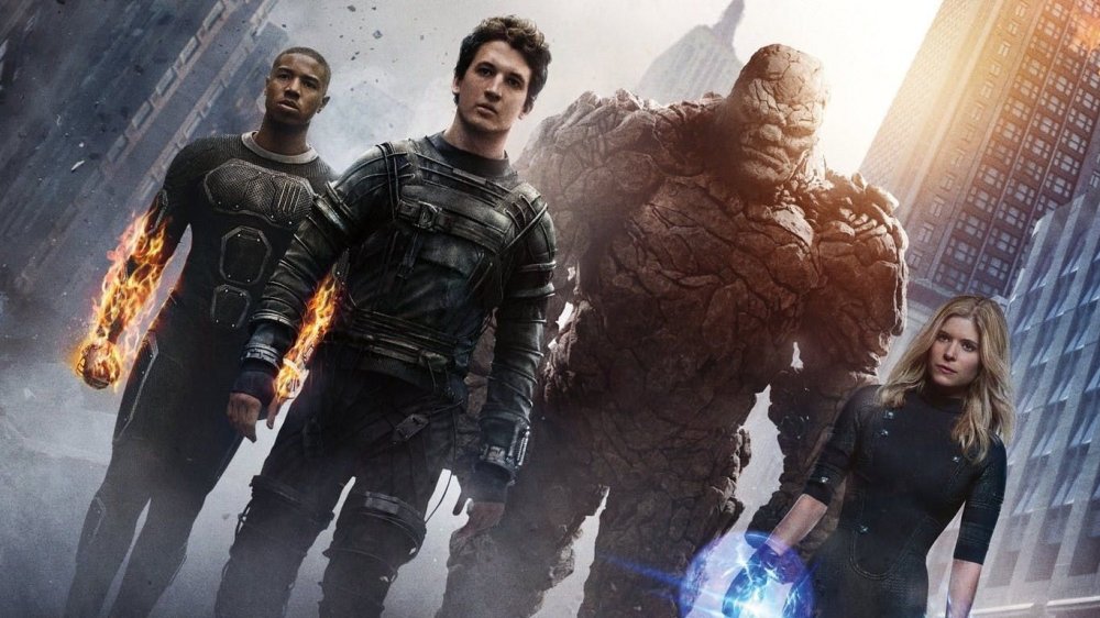 Michael B. Jordan, Miles Teller, Kata Mara in Fantastic Four