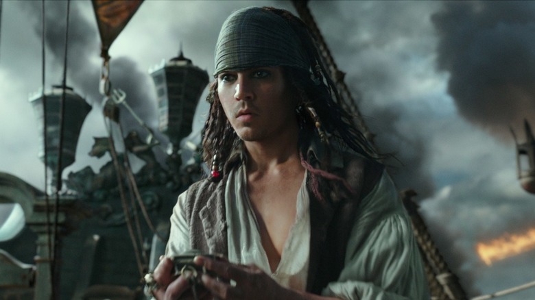 A young Captain Jack Sparrow