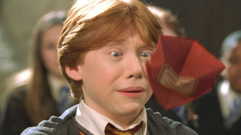 Ron Weasley looking consternated