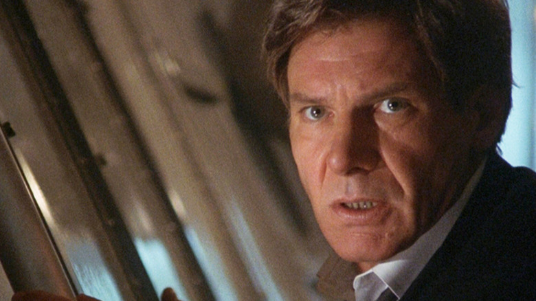 Harrison Ford as President Marshall