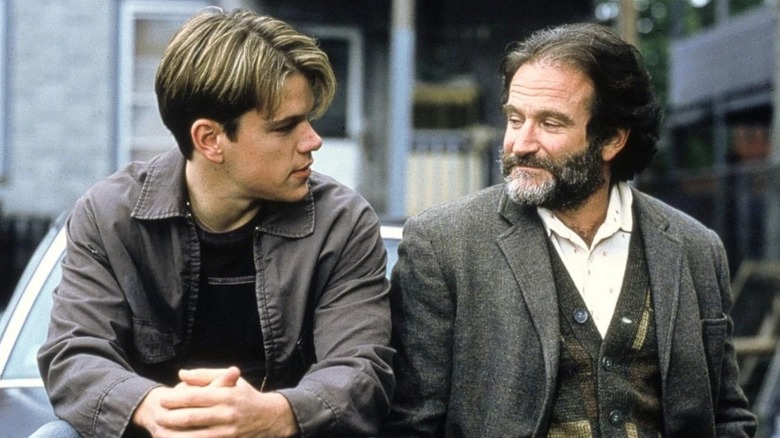 Robin Williams and Matt Damon