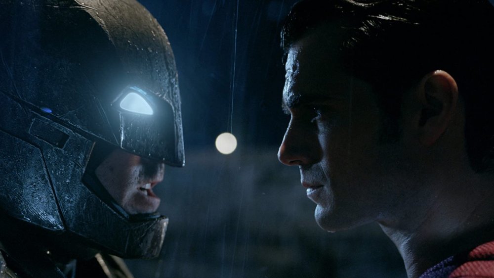 Ben Affleck and Henry Cavill in Batman v Superman