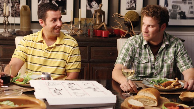 Adam Sandler and Seth Rogen in Funny People