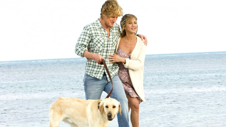 Owen Wilson and Jennifer Aniston in Marley and Me