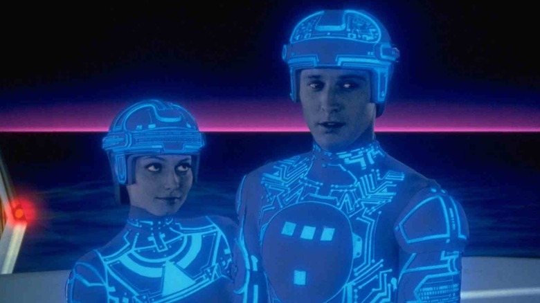 Tron and Lora on the grid
