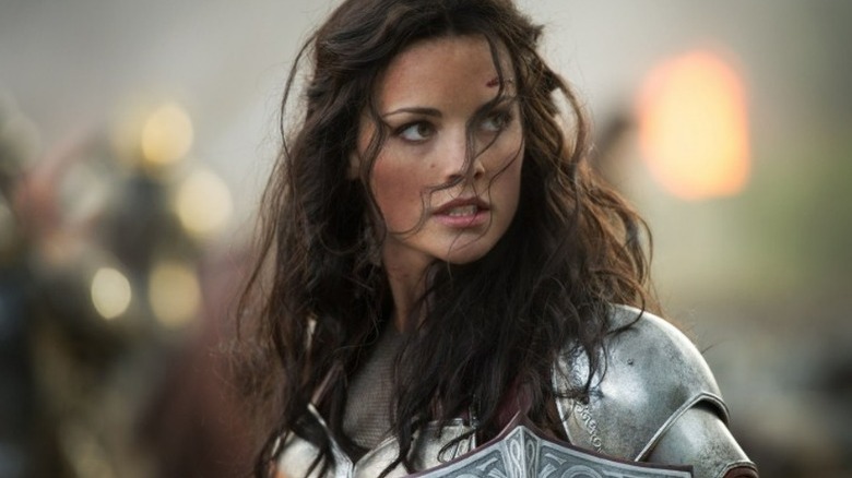 Lady Sif on the battlefield