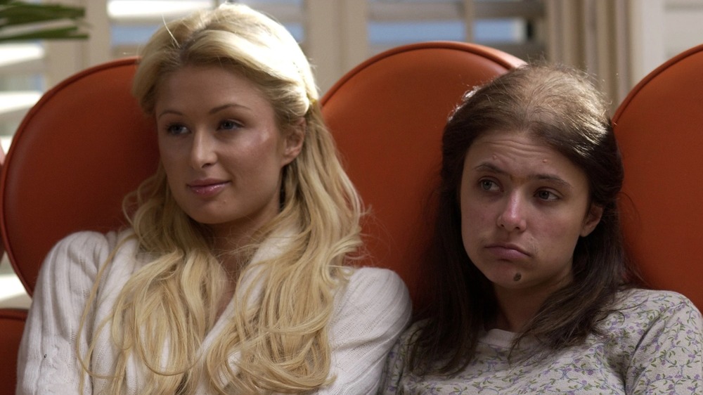 Paris Hilton and Christine Lakin in The Hottie & the Nottie