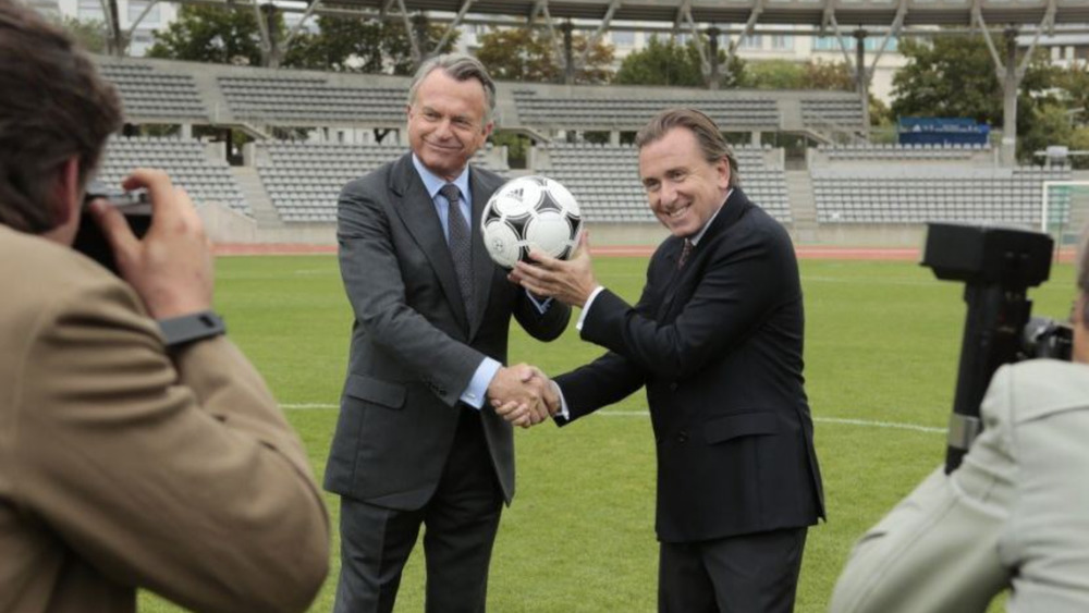 Sam Neill and Tim Roth in United Passions