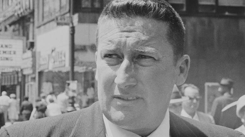 Mickey Spillane squints his eyes