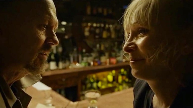 Michael Keaton and Lindsay Duncan in Birdman