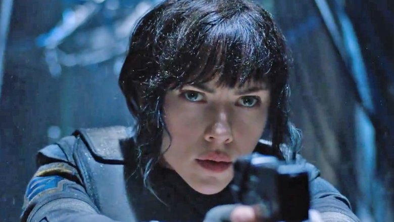 Scarlett Johansson in Ghost in the Shell