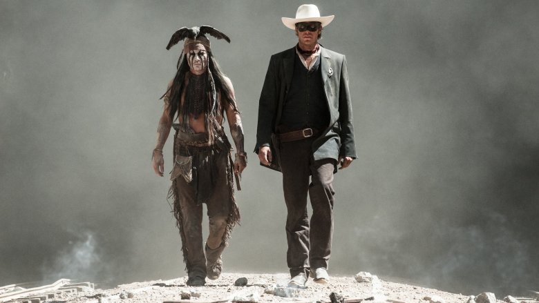 Johnny Depp and Armie Hammer in The Lone Ranger