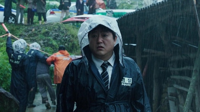 Kwak Do-won in the rain